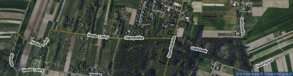 Zdjęcie satelitarne Staropolska ul.